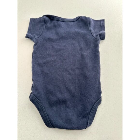 Adidas & Little Treasure 3-6M Yankees Baby Tee Bodysuit Set Navy Blue Baseball - Picture 6 of 9